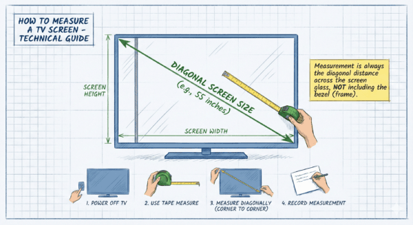 32" LED/LCD TV Dust Cover